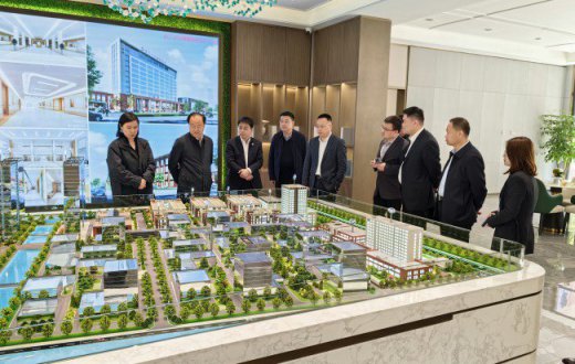 市国资委党委书记、主任朱吉良一行赴富春集团考察交流