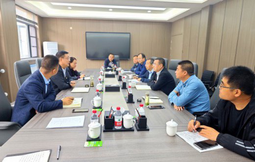 政企一条心   全力谋发展 ——金台区农业局党组书记、局长谦风学一行莅临陕西正能农邦食鲜供应链有限公司洽谈合作交流